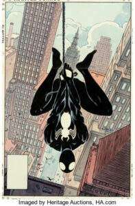 Charles Vess Web of Spider-Man #8 Cover Original Art (Marvel, 1985)
