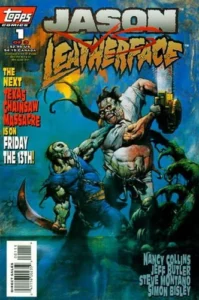 Jason vs Leatherface #1, Topps