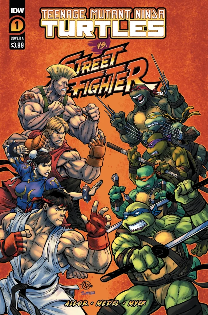 Preview Teenage Mutant Ninja Turtles Vs. Street Fighter