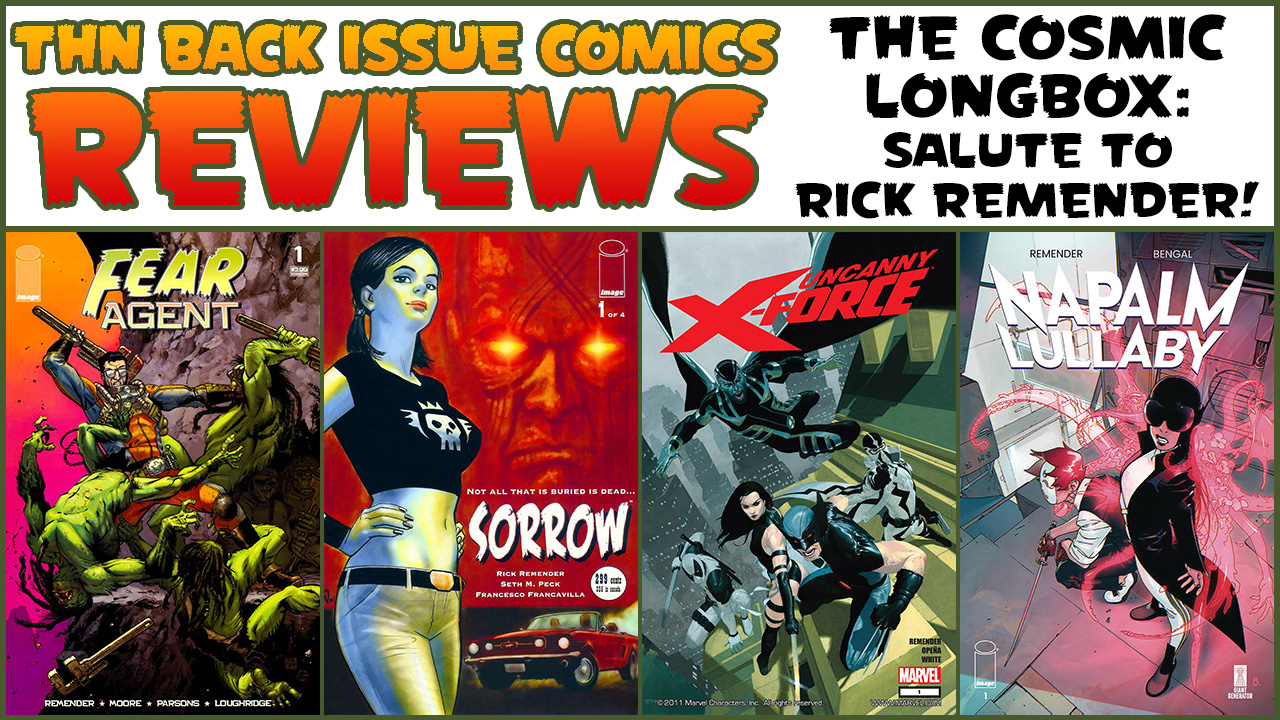 Back Issue Comics Reviews #734: The Cosmic Longbox Salutes Giant Generator's Rick Remender!
