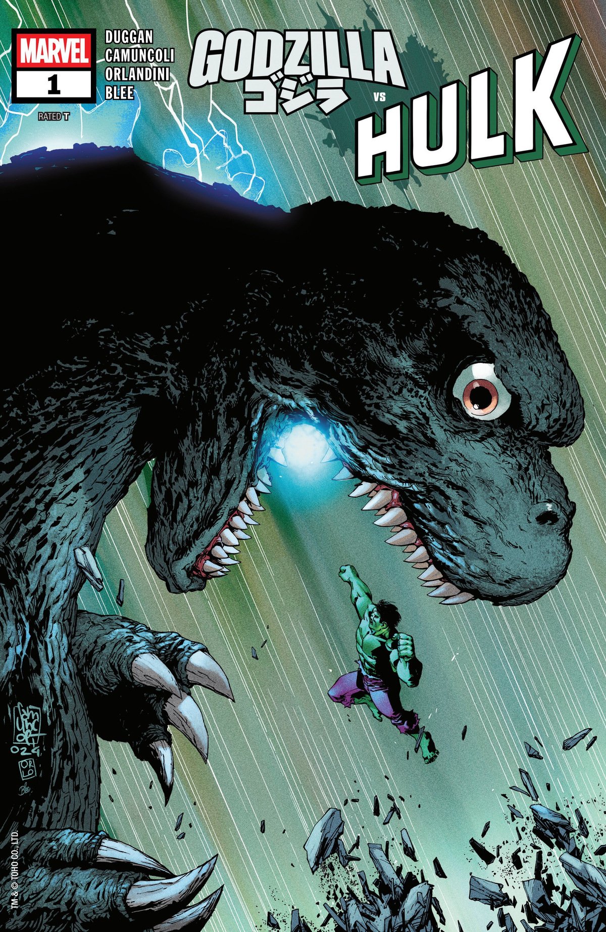 Godzilla Vs. Hulk #1